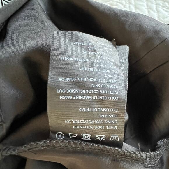 Bardot Jr. Bell Sleeve Embroidered Dressy Romper Black Red Floral 14 - Picture 8 of 8